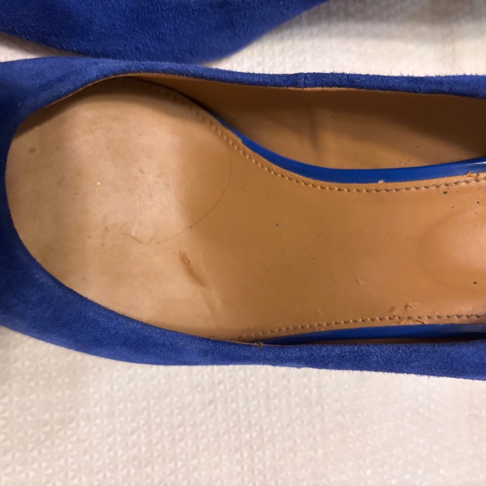 Calvin Klein Gayle Kid Suede Women Pumps Sz 9.5 - Picture 4 of 12